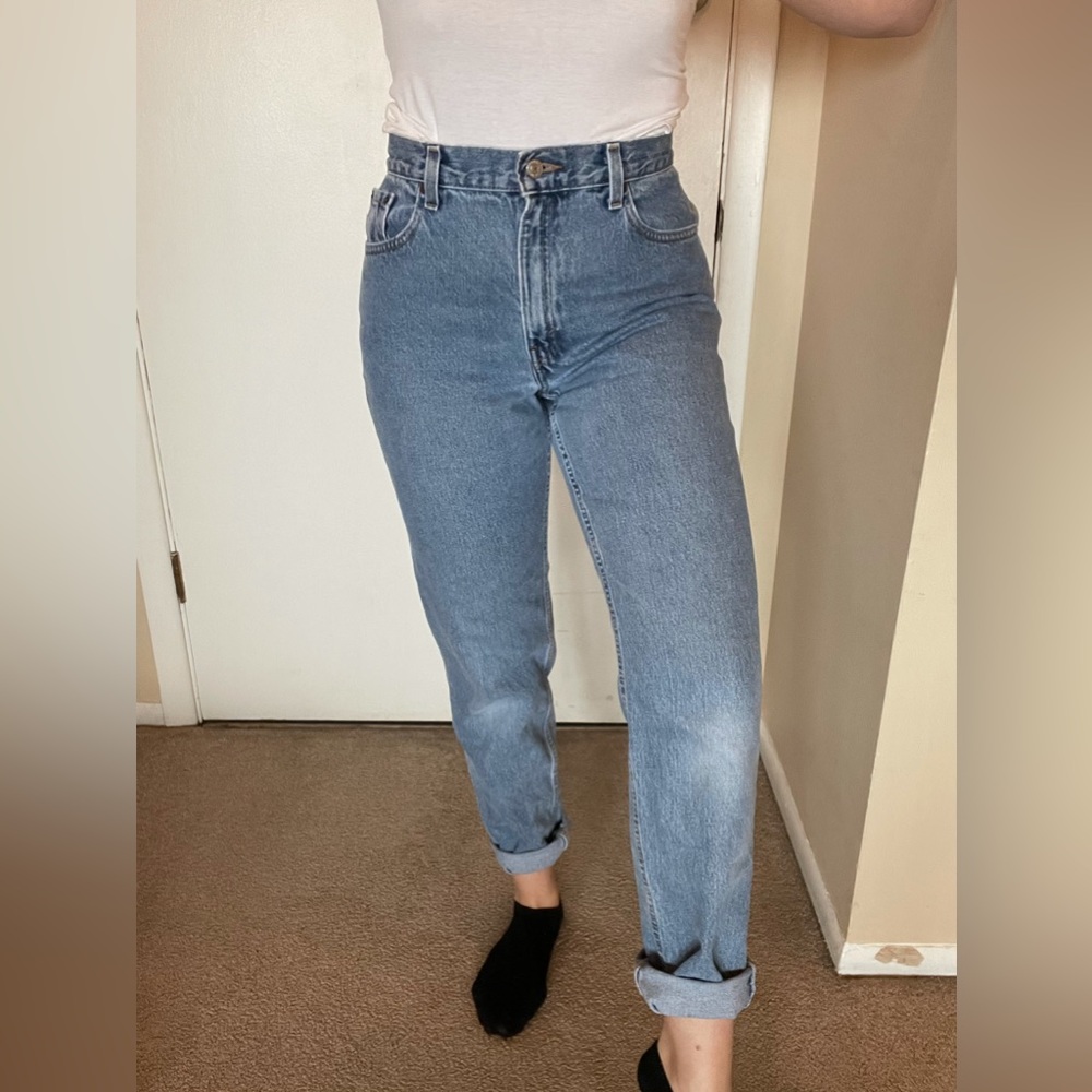 550 Levi’s Jeans- light wash 1990s